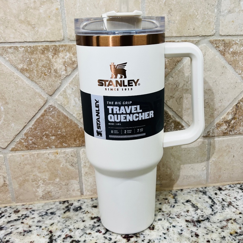 Limited edition Magnolia Exclusive Cream & Copper Stanley Quencher